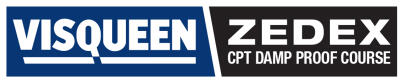 Visqueen Zedex CPT High Performance DPC logo
