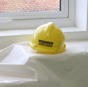 Visqueen temporary protective sheeting image