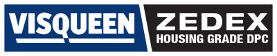 Visqueen Zedex Housing Grade DPC logo